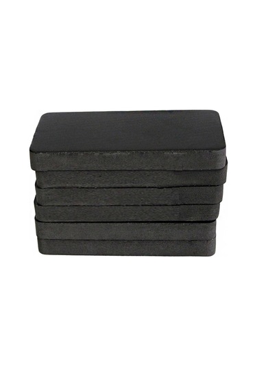 Suntek 6x Koşu Bandı Mat Taşınabilir Eva Eğitim Tezgahları Siyah