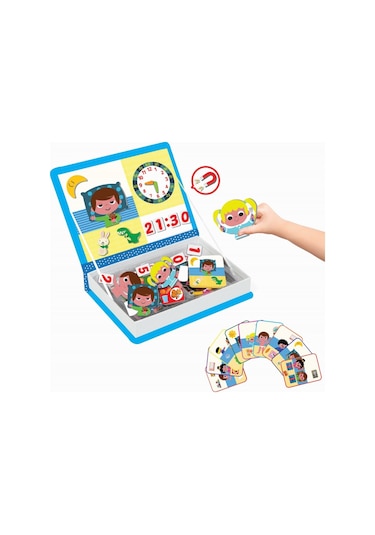Diytoy Magnet Hikaye Oluşturma - Zamanı Öğreniyorum