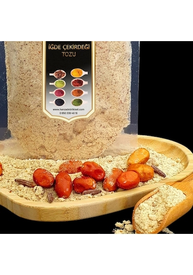 Hanzade Bitkisel İğde Çekirdeği Tozu Taze Öğütülmüş  500 G