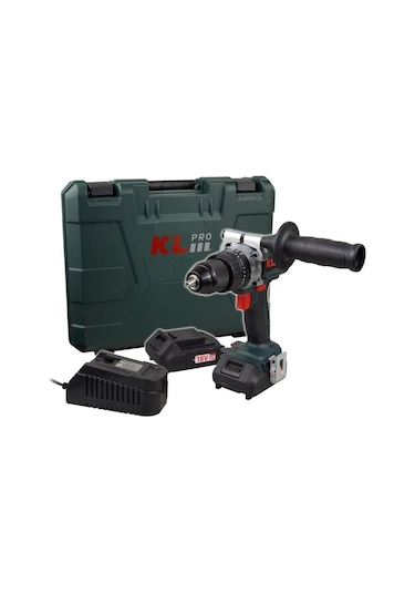 Klpro 18Volt-2.0Ah Li-Ion Kömürsüz Prof. Darbeli Matkap Kldm18B-2