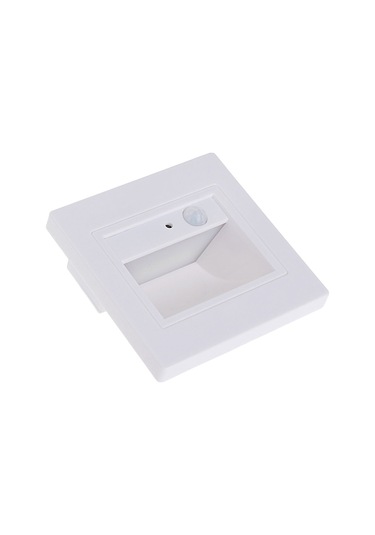 Sones Yk2306 Sıcak Beyaz Işık Hareket Sensörü Cob Led Duvar Lambası Merdiven Basamağı Köşesi, Ac 85-265v