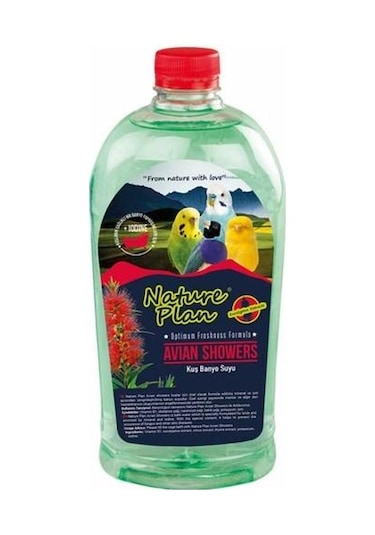 Nature Plan Avian Showers  Kuş Banyo  Suyu 1000 ML