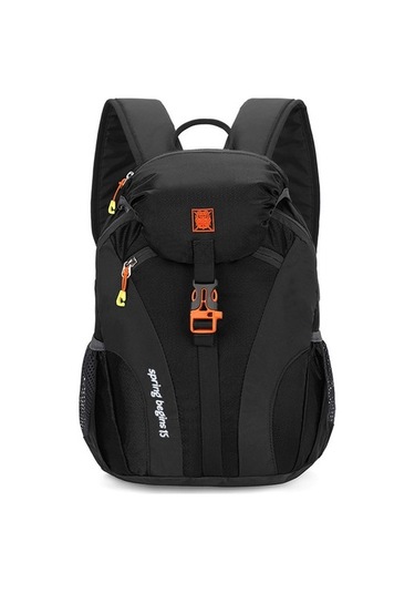 Silkroadselect Khalid Bain Sırt Çantası Eğlence Bisiklet Yürüyüş Spor Sırt Çantası Büyük Kapasiteli Su Geçirmez Açık Dağcılık Çantası Spq78r Antrasit - Siyah