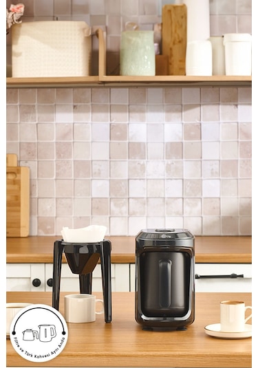 Karaca Hatır Hüp 2 İn 1 Türk Kahve Makinesi