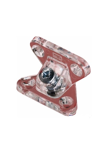 50 Adet Metali Plastik Açılı Kelebek Bağlantı Şeffaf Kırılmaz N11.23707