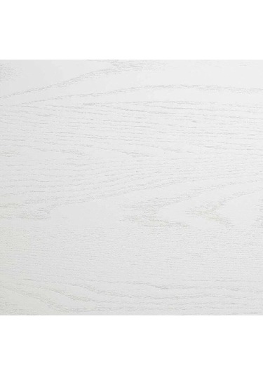 Breeze Yuvarlak Ahşap Bohem Masa 130x130 Beyaz