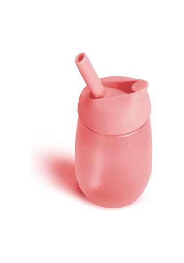 Munchkin Simple Clean Pipetli Alıştırma Bardağı 296 ML 12+ Ay Pembe