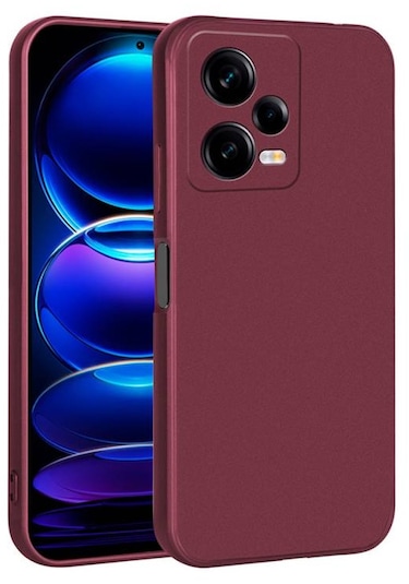Nihcase Xiaomi Redmi Note 12 Pro 5g Kılıf Matte Premier Silikon Kapak