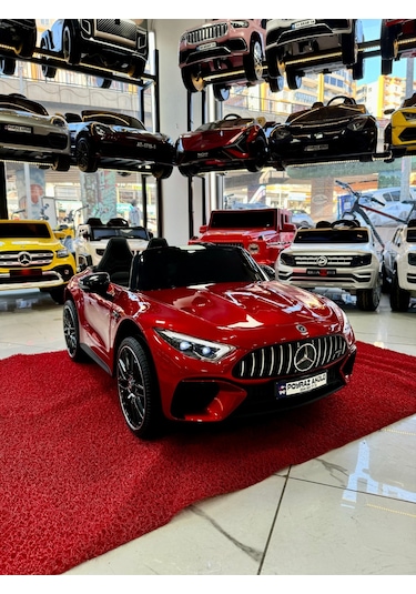 Oyuncak Sepetim Orijinal Mercedes Sl63 24 Volt Akülü Araba Tabletli Siyah
