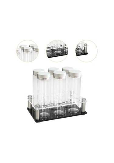 Trendooze Kahve Mahzenleri Şeffaf Standı, Tek Doz Fit, Pratik Temizleme Temizlemek