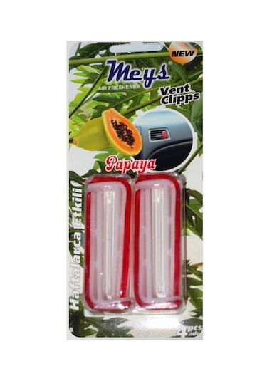 Meys Kalorifer Petek Kokusu Klips Mandallı Papaya 1 Paket 4 Adet