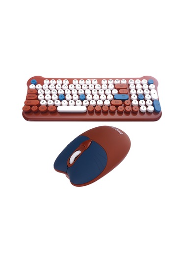 Everest KM-6244 2 in 1 2.4 GHZ Bluetooth Kablosuz Klavye Mouse Set