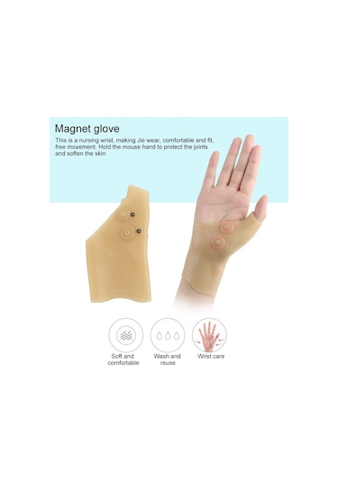 Klavye El Bakım Eldivenleri Silikon Bilek Masaj Koruyucu Çok Renkli