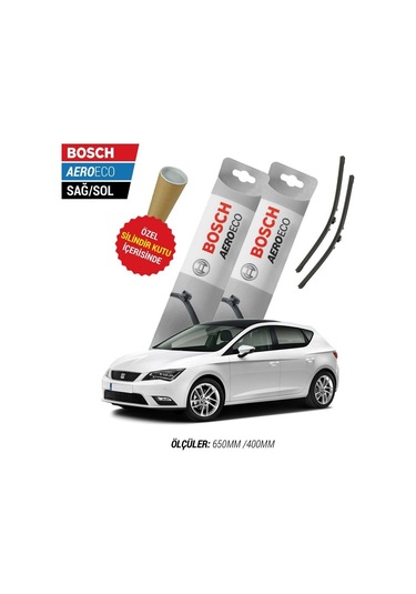 Seat Leon Mk3 2017 Silecek Takımı Bosch Aeroeco