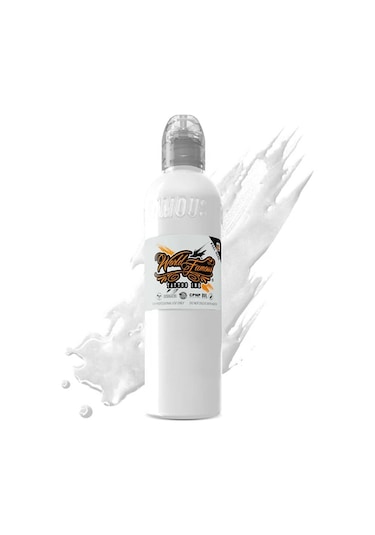 Portrait White - World Famous Ink Dövme Boyası - 4oz/120ml