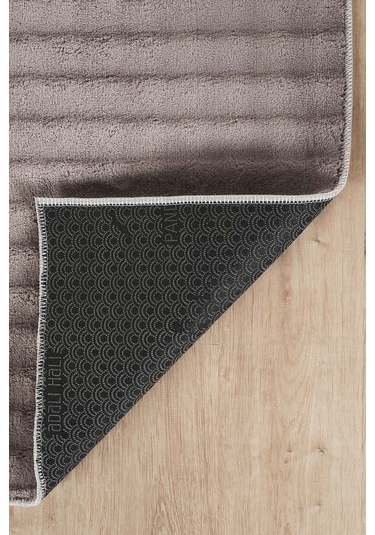 Bubble Puffy Post Peluş Halı Yolluk Kaymaz Taban Yıkanabilir Pofuduk Oturma Çocuk Odası Antrasit Antrasit