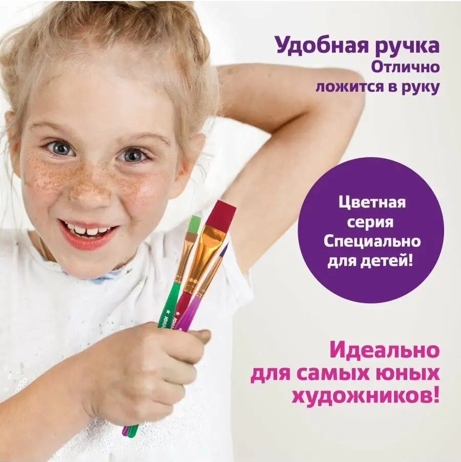 Unlandıa 6 Parça Sentetik Fırça Seti 2, 3, 4, 5, 6, 8 22274090