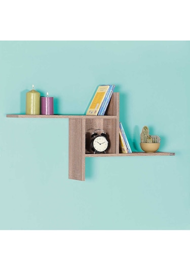 Dekoratif Duvar Rafı - Latte 100x50x18 Cm Gxyxd