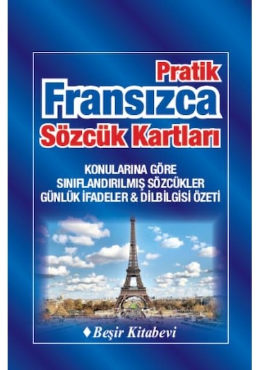 Pratik Fransızca Sözcük Kartları- Beşir Kitabevi