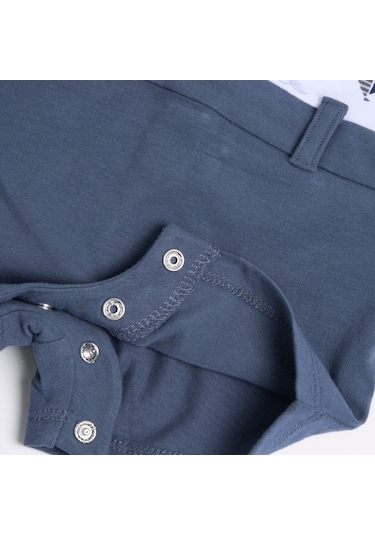Chicco Tulum - Yarım Kol 09051363000000 000028 Dark Lıght Blue Mavi