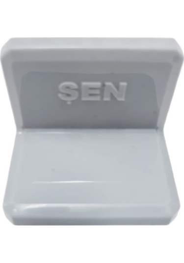 Kapaklı L Gönye Küçük Beyaz Ölçüleri 2x35x25x25 15 Adet Beyaz