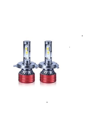 H4 Kısa Uzun Far Ledi 12000 Lumen Csp Şimşek Etkli Led Xenon