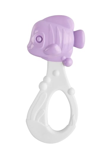 Lets be child LC Renkli Balık Çıngırak Lila Beyaz