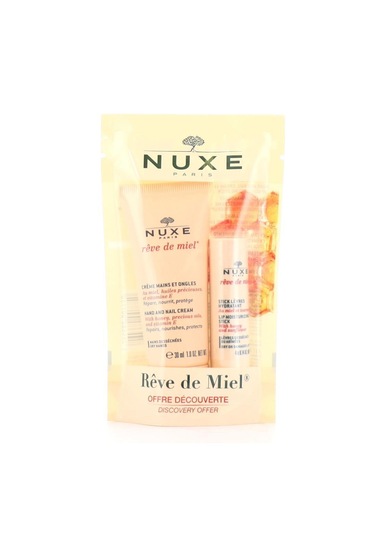 Nuxe Reve De Miel Hand And Nail Cream 30 ML + Reve De Miel Dudak Nemlendirici 4 G