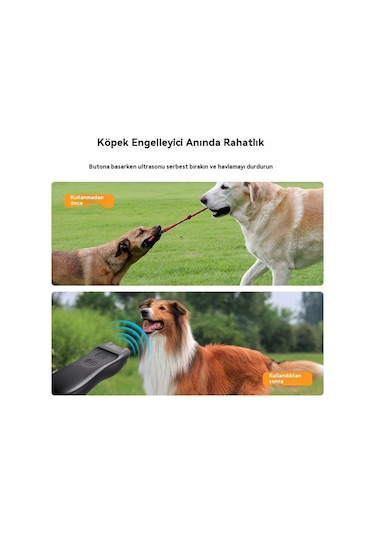 Seigawa Ultrasonik Köpek Kovucu Havlayan Cihaz