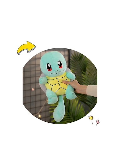 Squirtle 35cm Orjinal Pokemon Peluş Oyuncak