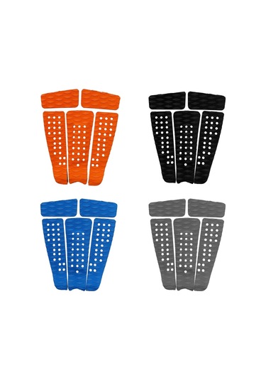 Suntek 5 Parça Elmas Yivli Eva Sörf Tahtası Çekiş Siyah