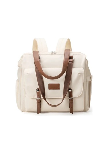 Jialan Büyük Kapasiteli Çok Fonksiyonlu Üç Kullanımlı Çapraz Bej