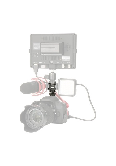 Dofolink Ulanzi Pt-3s Alüminyum Çelik 3lü Soğuk Ayak Adaptörü - Fotoğraf Makinesi, Mikrofon, Monitör, Işık Uyumlu Profesyonel Foto/video Erişoryası