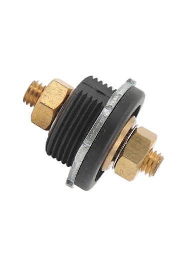 Youtek Araçlar İçin Genel Amaca Uygun 250a Akü Terminal Bağlantısı, 3/8" Bakır Şarj Sütunu, Siyah - , Araç-damper-gemi Uyumlu, Dayanıklı Malzeme