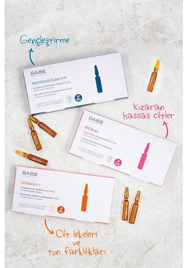 Babe Vitamin C+ Aydınlatıcı Etkili Konsantre Bakım Ampul Serum 10 x 2 ML