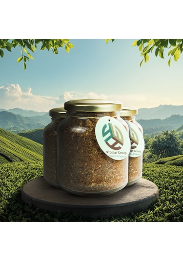 Doğal Cam Kavanoz Kırmızı Zahter 150 Gr X3 Adet