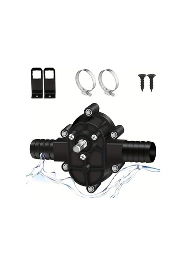 Xuweiwei Portable Mini Drill Pump Spec2 El İle Çalışan Kendinden Emişli Su Transfer Pompası Yağ Dizel Sıvılar İçin