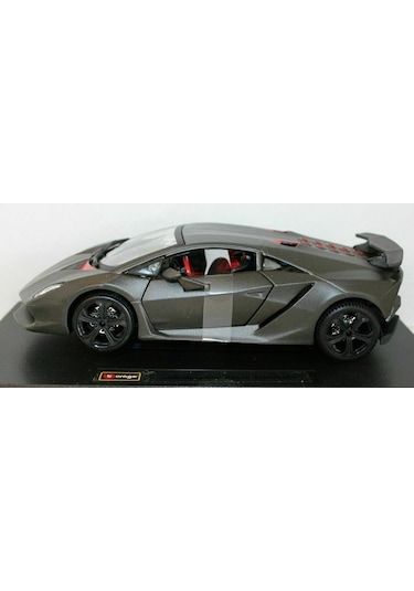 Burago Lamborghini Sesto Elemento 1/24 Koyu Gri Model Araba