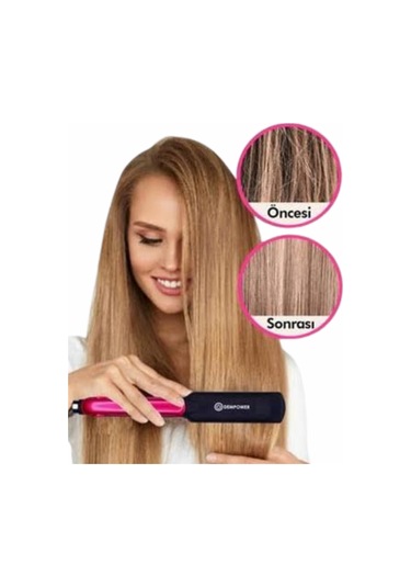 Saç Düzleştirici Seramik Kaplama Yüksek Isı Ayarlı Profesyonel 4 Kademeli 220 Decere