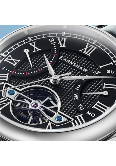 Earnshaw Es-8169-01 Erkek Kol Saati Metalik Gri