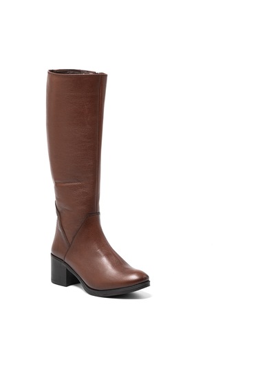 Çizme Kadın Sr-92900-1 John May Taba Taba