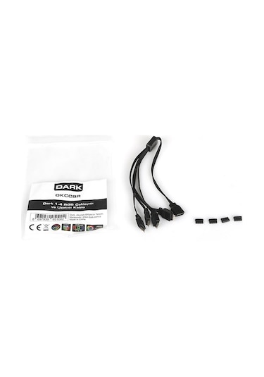 Dark Dkccbr Rgb Çoklayıcı ve Uzatıcı Kablo