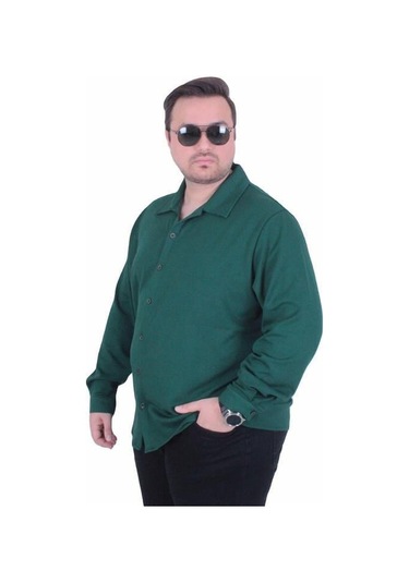 Starbattal Erkek Büyük Beden Uzun Kollu Gömlek 25727 Neftı Neftı