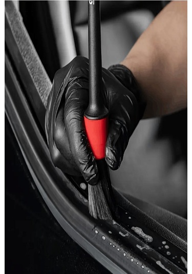 5'li Oto Detay Temizlik Fırçası Seti Kaliteli Detaylı Farklı Boyutlar, Premium Seri Araba Fırçası