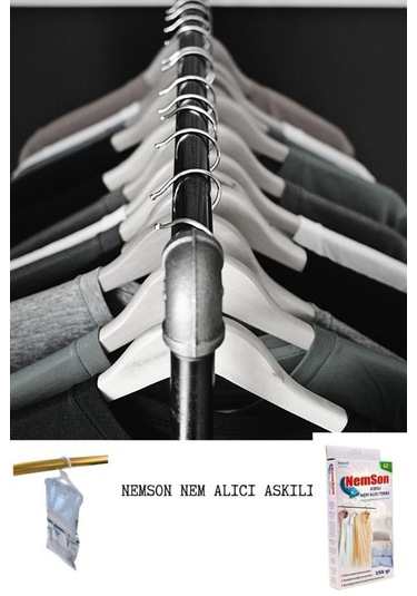 Saban 6 Adet Nemson Nem Alıcı Askılı