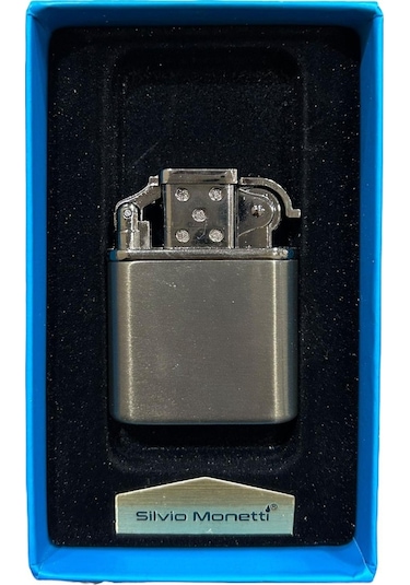 Füme Pürmüzlü Gazlı Metal Çakmak 109471