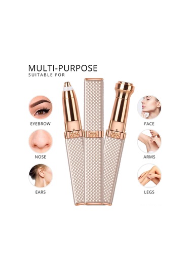 Ruicoo Usb Şarjlı Döner Diskli 2w 600mah Ni-mh Pil Abs+uv Elektrikli Kaş Tıraş Makinesi Renkli Çok Renkli