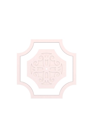 Motifpiyer Lamba Tavan Göbeği 54-model-4gen-iç-egri-76cm-dış-çitalı Beyaz