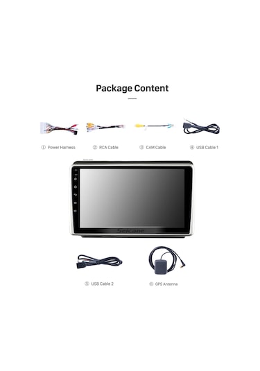 Kıa Sorento 2002-2006 Multimedya Navigasyon Usb Kamera Carplayer 6 Ram