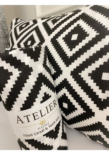 Çift Kişilik Ranforce Lastikli Çarşaf Takımı + 2 Yastık Kılıfı 160x200